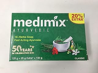 Medimix Herbal Ayurvedic Classic 18 Herb Soap Pack of