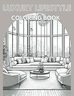Luxury Lifestyle Coloring Book