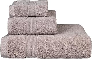 Ultra Soft Luxury Bath Towels Set of 3, 1 Oversized Bath Towel 1 Hand Towel 1 Washcloth, 100% Cotton Turkish Towels for Ba…