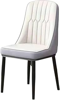 XINCHANG Modern Luxury Dining Chairs – Italian Style Comfortable & Stylish Multiple Colours Available (White + Grey + Blac…